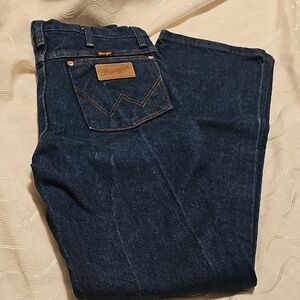 Wrangler Men's Dark Blue Boot Jeans 30X31